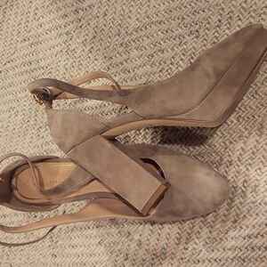 Cole Haan Neutral Platform Heels